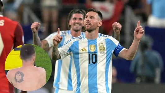 La pregunta que nos hacemos todos: ¿qué tatuaje tiene Messi en la espalda?