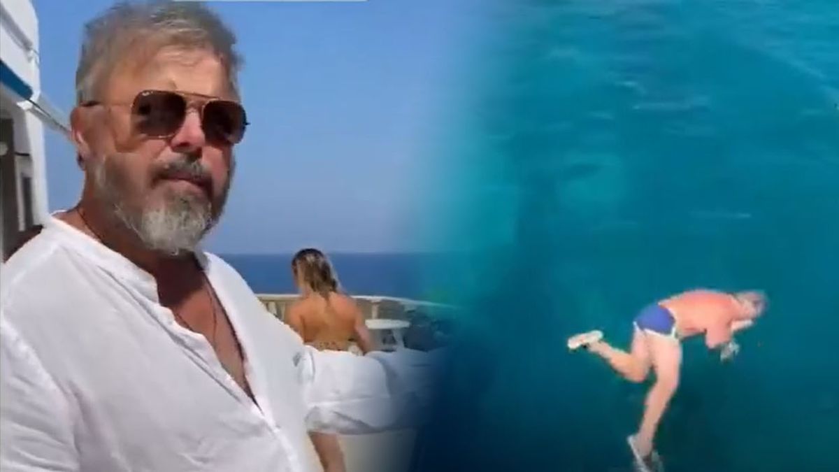 Terrible caída de Donato De Santis en Italia