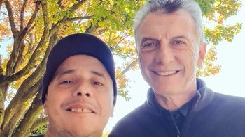 El Dipy almorzó con Mauricio Macri, se sacó la selfie pero al final tuvo que desembolsar él