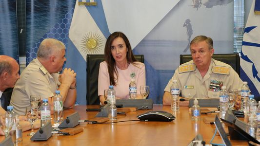 Victoria Villarruel visitó los edificios y la plana mayor de la Policía Federal, Gendarmería y Prefectura