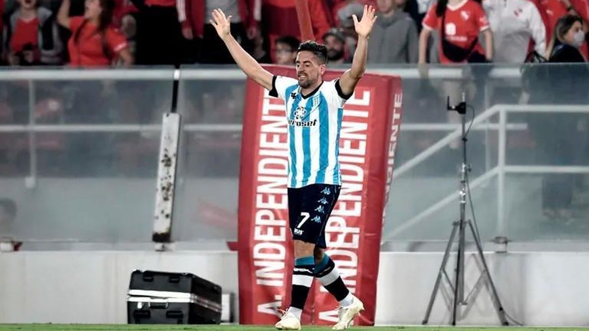 Racing le ganó a Independiente 2 a 1