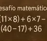 Desafío Matemático: este desafío desafía tu primer impulso