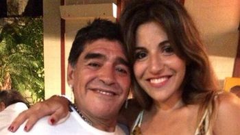 El curioso saludo de cumpleaños de Gianinna Maradona a Diego