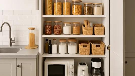Despensas pequeñas: ideas de organización para aprovechar mejor la cocina