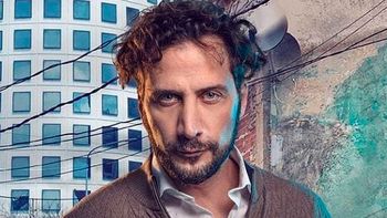 Luciano Cáceres, muy enamorado en la presentación de su última película