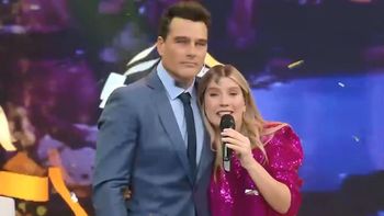 La emoción de Laurita Fernández y Hernán Drago en el final de Bienvenidos a bordo