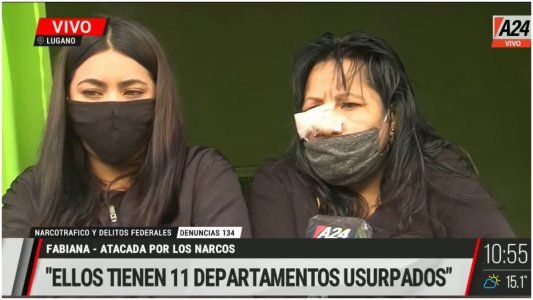 Villa Lugano: denunció a los narcos y le clavaron un cuchillo en la cara