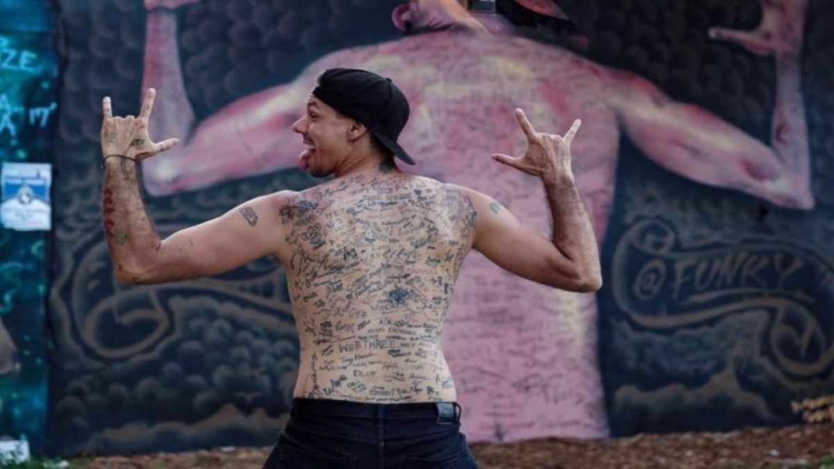 Matas explico que si bien ese número de tatuajes le gusta