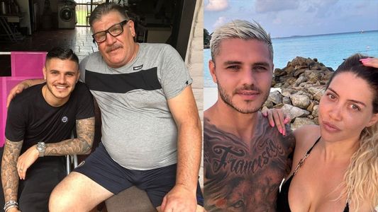 La llamativa reacción de Juan Carlos, el papá de Mauro Icardi, cuando le preguntaron por la relación de su hijo con Wanda Nara
