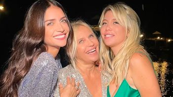 Las fotos de Nora Colosimo, la mamá de Zaira y Wanda Nara, con su novio y sus nietos