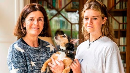 Una familia se reencontró con su perra después de 11 años