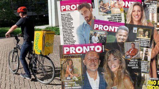 El millonario dueño de revista Pronto se convirtió en delivery: ¿No llega a fin de mes?
