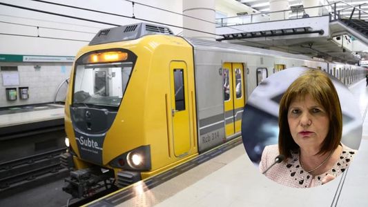 El tenso cruce entre Patricia Bullrich y los metrodelegados por el paro de subte