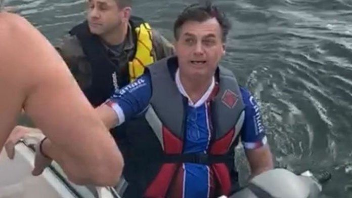 Mientras pasea en Jet Ski, Bolsonaro podría ser suspendido por 180 días como presidente por la denuncia de Sergio Moro