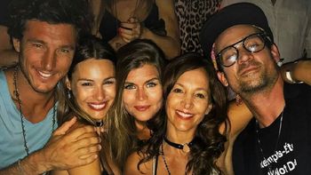 Pampita festejó su cumpleaños junto a Pico Mónaco, Nacho Viale y Chano