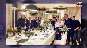 Uno por uno, quién es quién en la foto del festejo de cumpleaños en Olivos