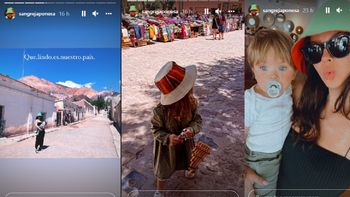 La China Suárez en Jujuy y el viaje que le trajo recuerdos: Alguna fibra que tocó en mi