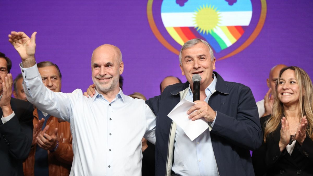 Horacio Rodríguez Larreta con Gerardo MOrales