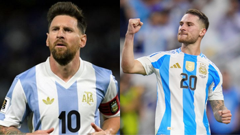 quien usara la 10 de messi: la pista que dio mac allister sobre el nuevo heredero