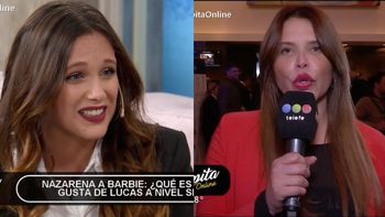 Picante pregunta de Nazarena Vélez a su hija Barbie: ¡La incomodó un poquito!