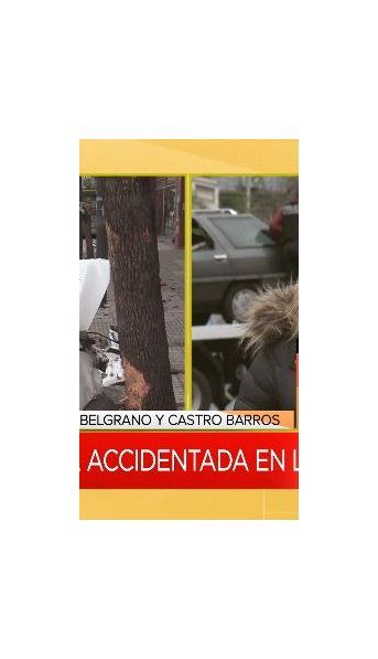 Mañana de choques en la Ciudad: alerta por calzada resbaladiza