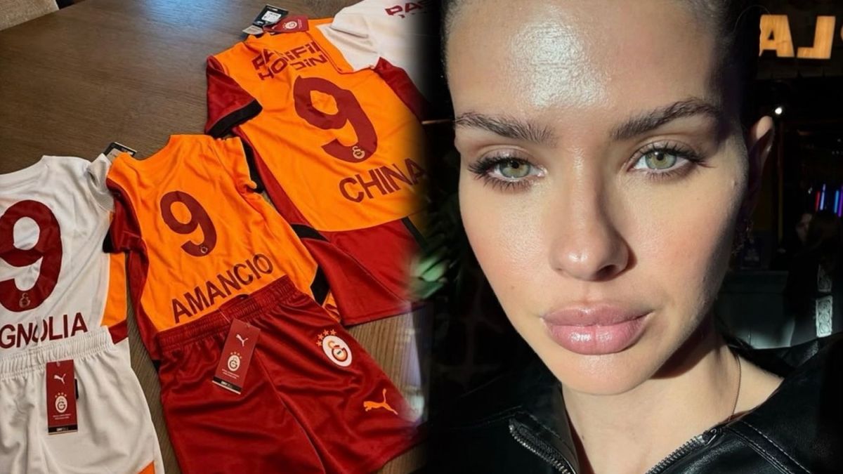 La reacción de la China Suárez cuando la increparon por mostrar las camisetas que Galatasaray le regaló a sus hijos