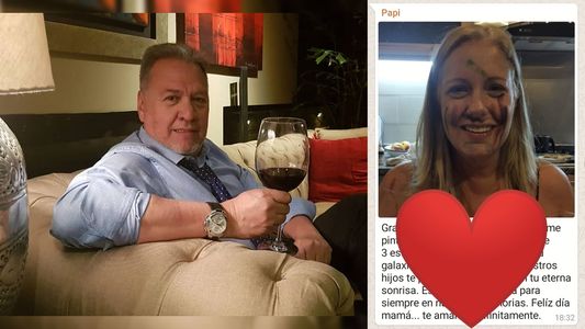 Romántica dedicatoria de Óscar Acosta a Menchi por el día de la madre