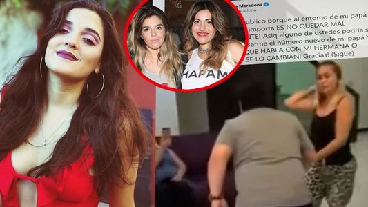 Jana Maradona rompió el silencio y habló sobre la situación y salud de Diego