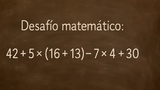 Desafío matemático: muy pocos lo resuelven antes de los 10 segundos