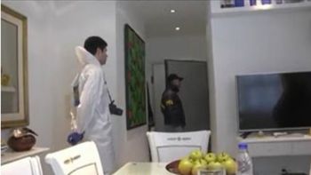 Causa Cuadernos: mostraron el video del allanamiento al departamento de Cristina Kirchner