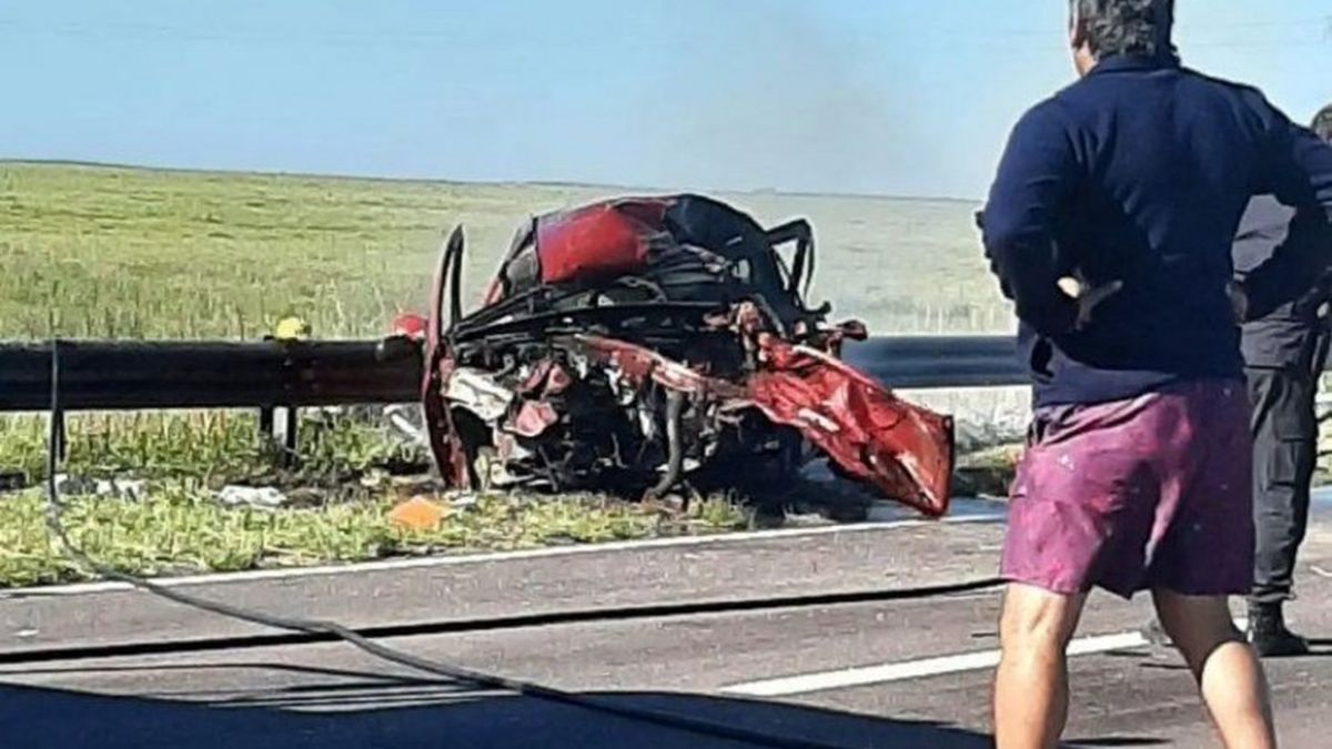 En el Renault Clío viajaban las cinco víctimas