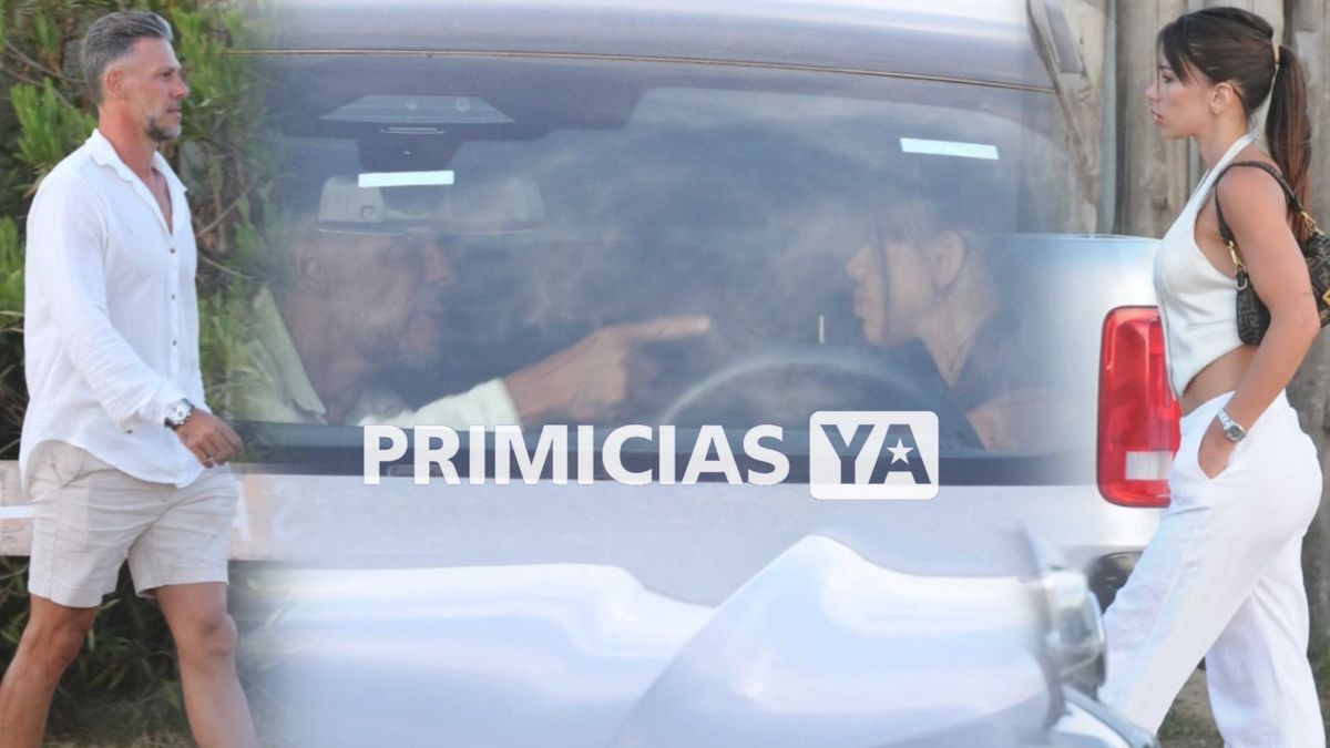 Martín Demichelis protagonizó una fuerte discusión con su novia en Punta del Este: imágenes exclusivas