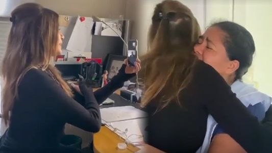 Tras 27 años viviendo en la Argentina, Catherine Fulop recibió la mejor noticia y no pudo contener las lágrimas