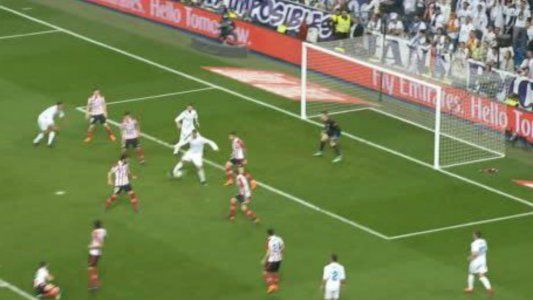 Real Madrid-Athletic Bilbao: el video del gol de taco de Cristiano Ronaldo