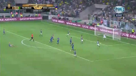 El gol de Luan que levantó el ánimo de Palmeiras