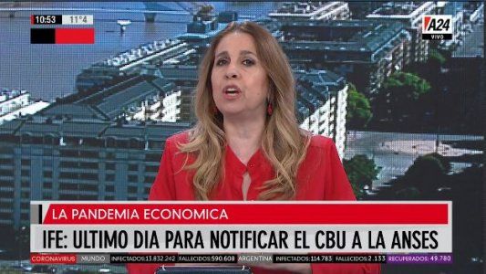 Último día para notificar la CBU a la ANSES para cobrar el IFE