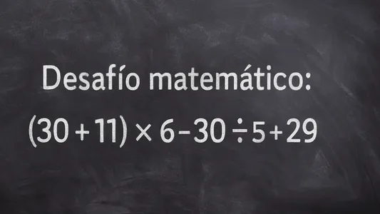 Desafío Matemático: ¿resolvés bien esta cuenta con paréntesis?