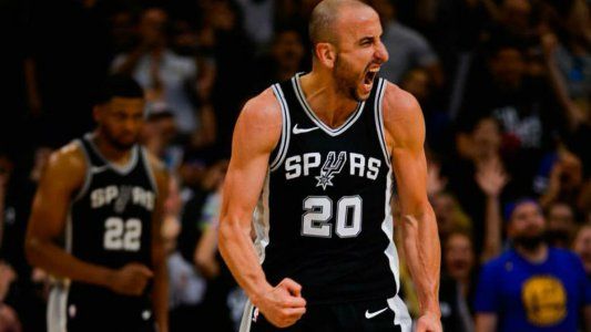 Manu Ginóbili fue decisivo en el final para que San Antonio le gane a Golden State y ponga suspenso en la NBA