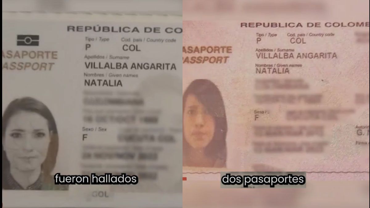 En la escena del crimen hallaron dos pasaportes de la víctima. (Foto: Captura de TV)