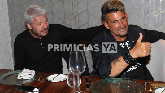 Las fotos de la salida nocturna de Marcelo Tinelli y el Tirri en Punta del Este