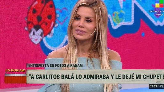 La emoción de Panam al hablar del gran Carlitos Balá