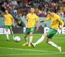 ¿Otro batacazo mundialista? Australia golpea a Francia en el arranque y le gana 1-0