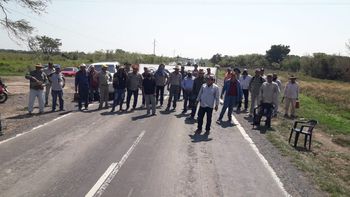 En Formosa, productores agropecuarios de Federación Agraria hicieron un piquete en reclamo a la Gobernación