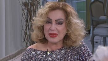 Beatriz Salomón, internada en el Hospital Fernández por fuertes dolores en una hernia umbilical