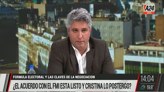El comentario de Maxi Montenegro: ¿El acuerdo con el FMI está listo y Cristina lo postergó?