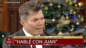Fernando Burlando: Juan Darthés niega la acusación