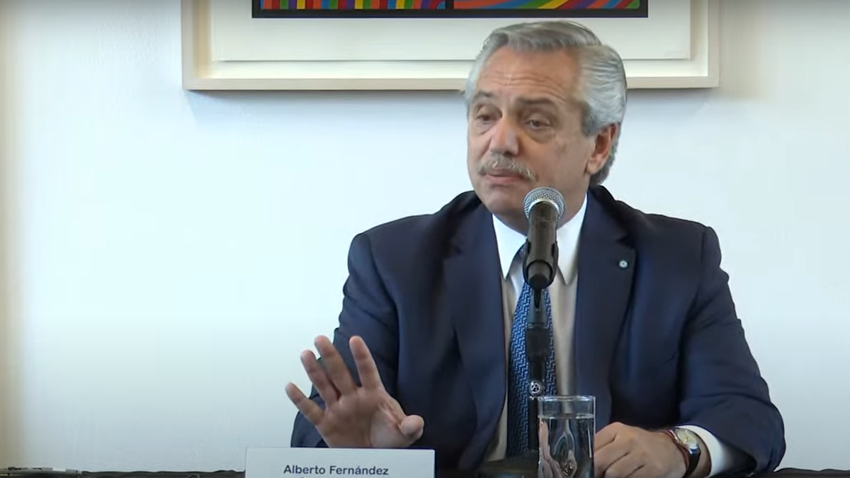 Alberto Fernández dijo desde Estados Unidos