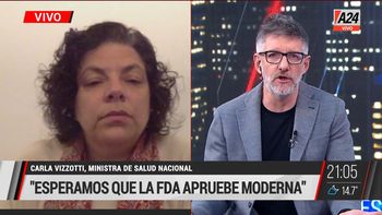 Carla Vizzotti sobre el pasaporte sanitario: El que no se vacuna debe ser quien tenga la desventaja