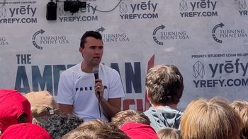 Brutal: nueva imagen del asesinato de Charlie Kirk, aliado de Donald Trump
