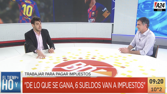 Cuánto paga en impuestos un argentino solo con salir de su casa